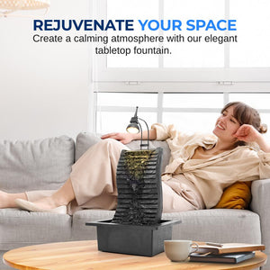 Decorative Tabletop Led Water Fountain