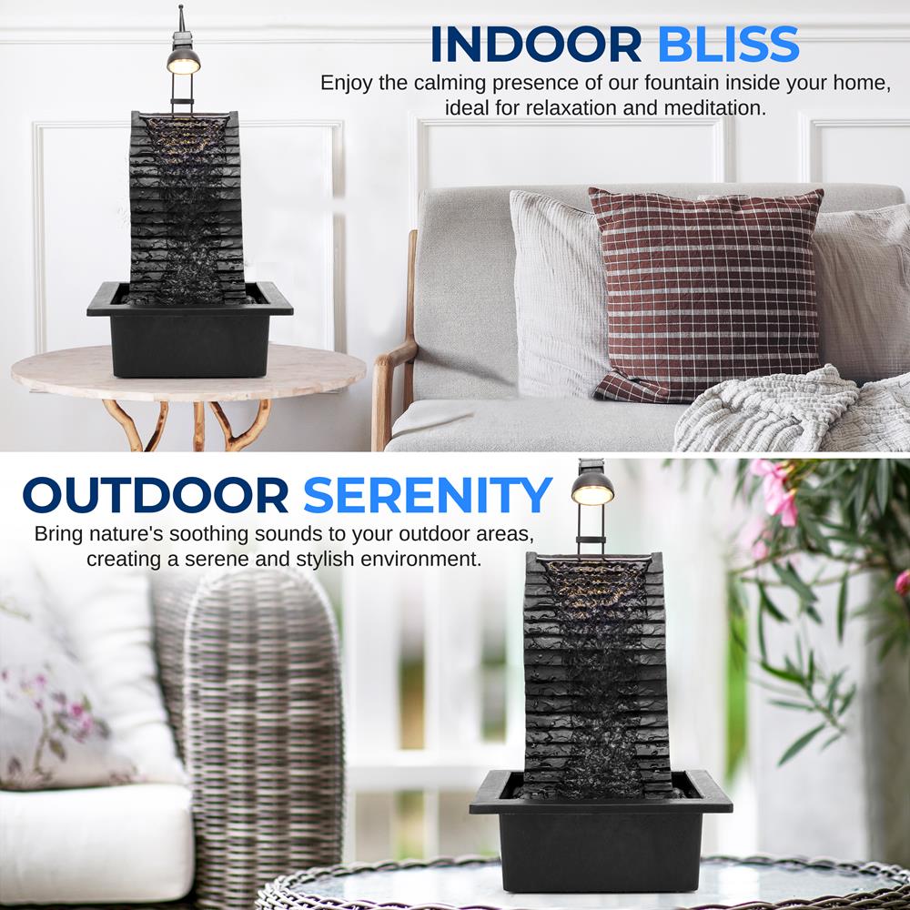 Decorative Tabletop Led Water Fountain