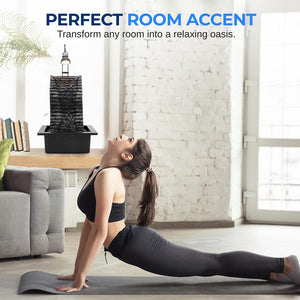 Decorative Tabletop Led Water Fountain