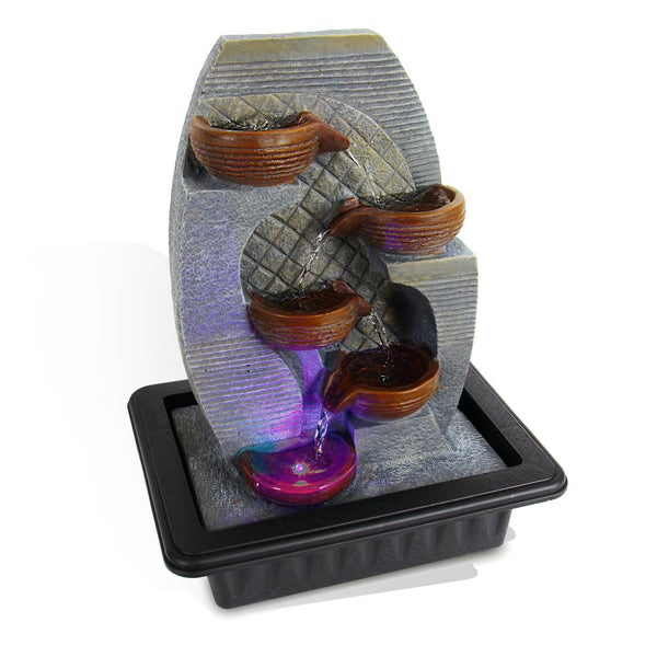 Decorative Tabletop Led Water Fountain