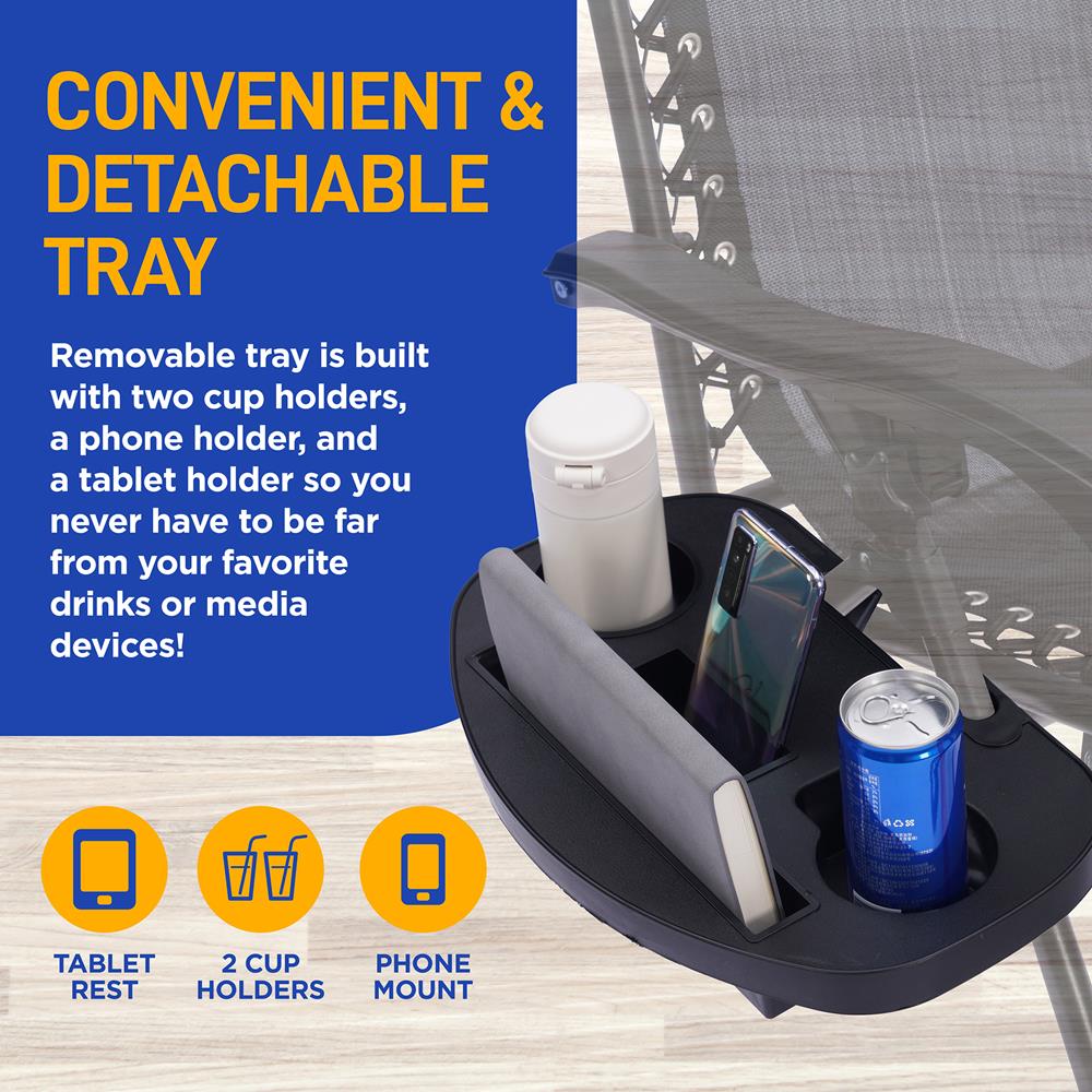 リラクゼーショングッズ takeon Ozark Trail 60L Camping Carry-All Duffel with Straps, Solid, Grey